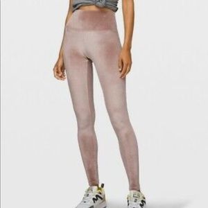 Lululemon leggings - wunder lounge HR 28”